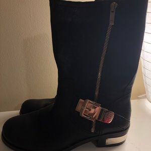 vince camuto leather boots
